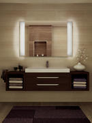 Spiegel Infrarotheizung mit Licht im Badezimmer