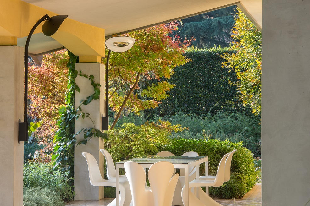 Gas-und Elektro-Heizstrahler für die Terrasse