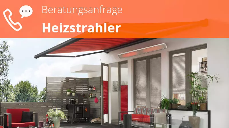 Beratungsanfrage Heizstrahler