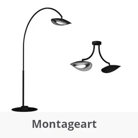 Heizstrahler Montageart
