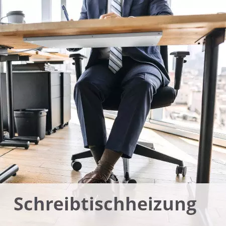 Infrarot Schreibtischheizung
