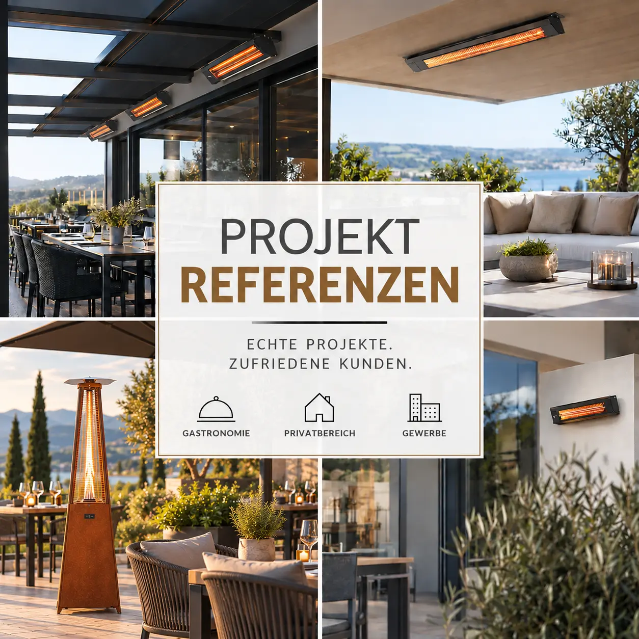 Heizstrahler-shop24 Projekt Referenzen