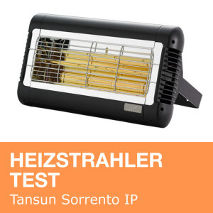 Heizstrahler Test: Tansun Sorrento IP 2000W