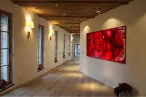 Bildheizung mit Rosen Art by Anna Amrhein