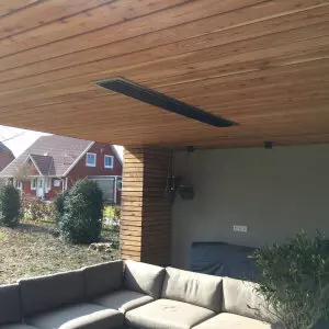 Heatstrip Deckeneinbau