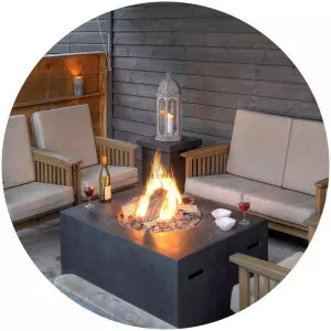 Produktvideo über Feuertisch