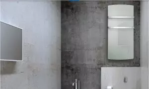 Infrarot Heizung aus Glas - Modell Deva