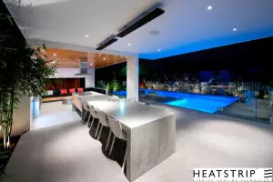 Heatstrip® Design Schwarz Dunkelstrahler