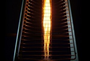 Falò® EVO Gasheizstrahler manuell-Erdgas (Leitung)-Schwarz