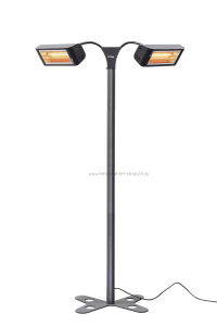 Heliosa 993 Standheizstrahler 2x1500W mit flexiblen Armen