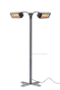 Heliosa 993 Standheizstrahler 2x1500W mit flexiblen Armen