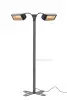 Heliosa 993 Standheizstrahler 2x1500W mit flexiblen Armen