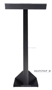 Heatstrip® Stand Dunkelstrahler in Schwarz