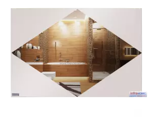 Spiegelheizung mit Logo oder Motiv