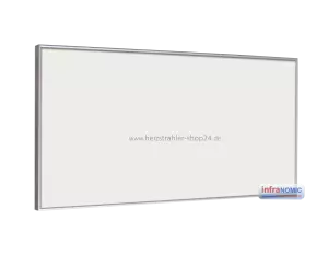 Glasheizung mit Rahmen