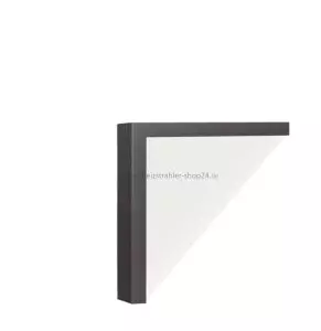 Glasheizung mit Rahmen