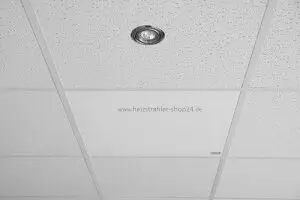 Infrarot Rasterdecken Heizung