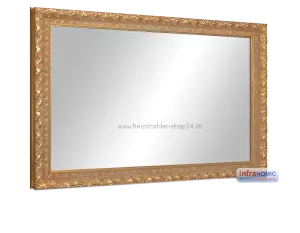 Spiegelheizung mit Antik Rahmen