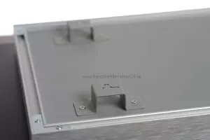 Infrarot Keramikheizung mit Alurahmen