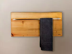 Handtuchheizung Xilo 500 H aus Holz