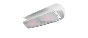 Wetterschutzblech Heatscope Spot 2800W Schwarz und Weiss