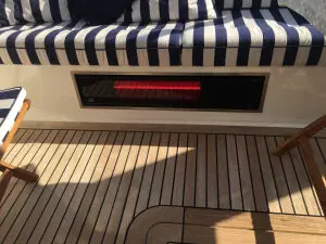 Infrarotheizung für Yacht