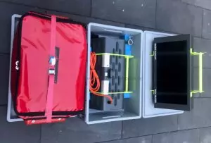 Helios Radiant Safety Glass Tent Power Heizstrahler 2000W