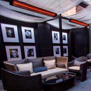 Heizstrahler für die Arztpraxis