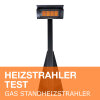 Heizstrahler Test: Heatstrip Stand Gas Heizstrahler