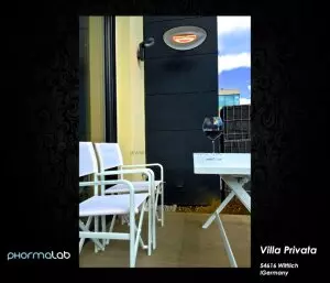 Phormalab hotdoor Design Heizstrahler Wand kurz