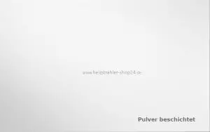 Infrarot Heizung pulverbeschichtet, fein strukturiert