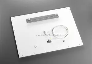 Infrarot Heizung pulverbeschichtet, fein strukturiert