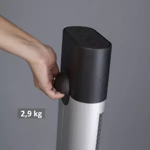 Veito Heizstrahler Standgerät 1700 Watt mit FB Weiss