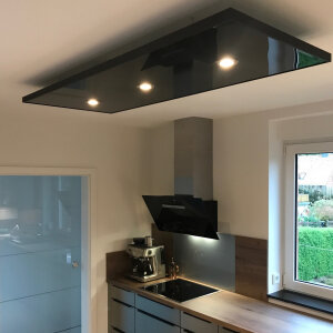 Infrarotheizung mit LED für neue Küche