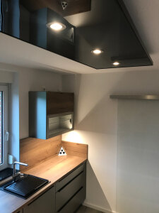 Infrarotheizung mit LED für neue Küche