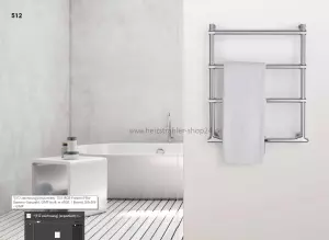 Handtuchwärmer Sole 512 Designheizung