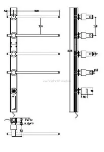Handtuchwärmer Sole 622 Design