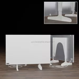 Steel-Line Infrarotheizung mit Stellfüßen | mobil