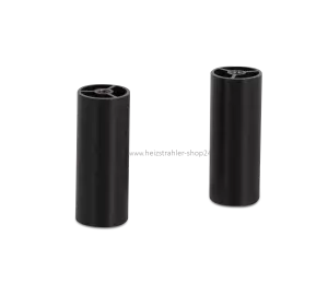 Deckenverlängerung Schwarz 30 cm  für Heatscope...