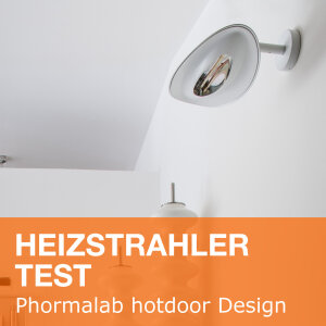 Heizstrahler Test: Phormalab hotdoor Infrarotstrahler 2000W