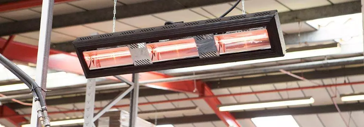 Heizstrahler für die Industrie