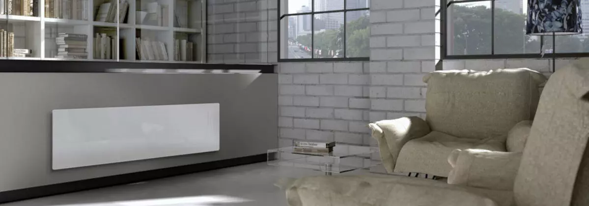 Infrarot Heizung aus Glas