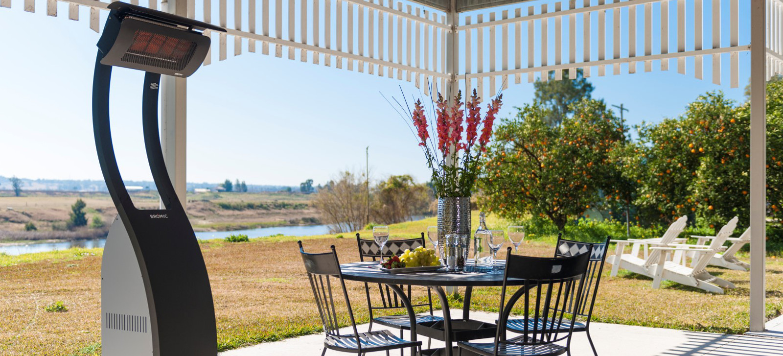 Heizstrahler, Infrarotheizung, Feuertisch und Ethanol Kamin auf heizs